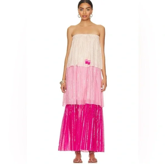 PQ Swim Cosmo Pink Briar Dress - Picture 3 of 8